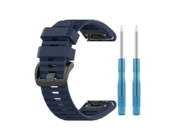 Rebe-cinta De Relógio De Silicone De Substituição Para Garmin Fenix 7x/6x