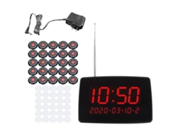 Sistema Chamada Sem Fio Ipx4 30 Botões 100-240v Plug Us