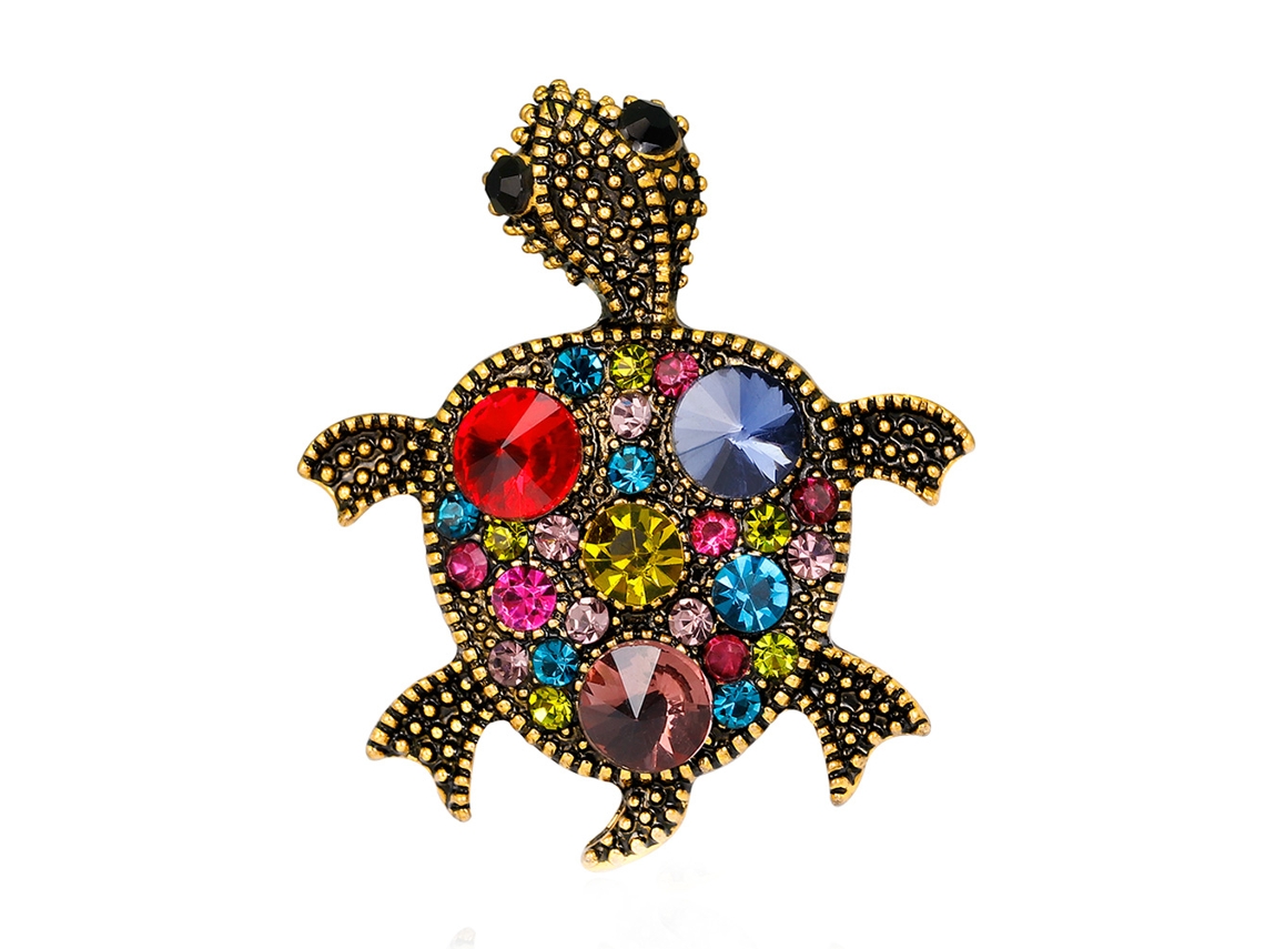 Broche Feminino Tartaruga Acessório Decoração Presente