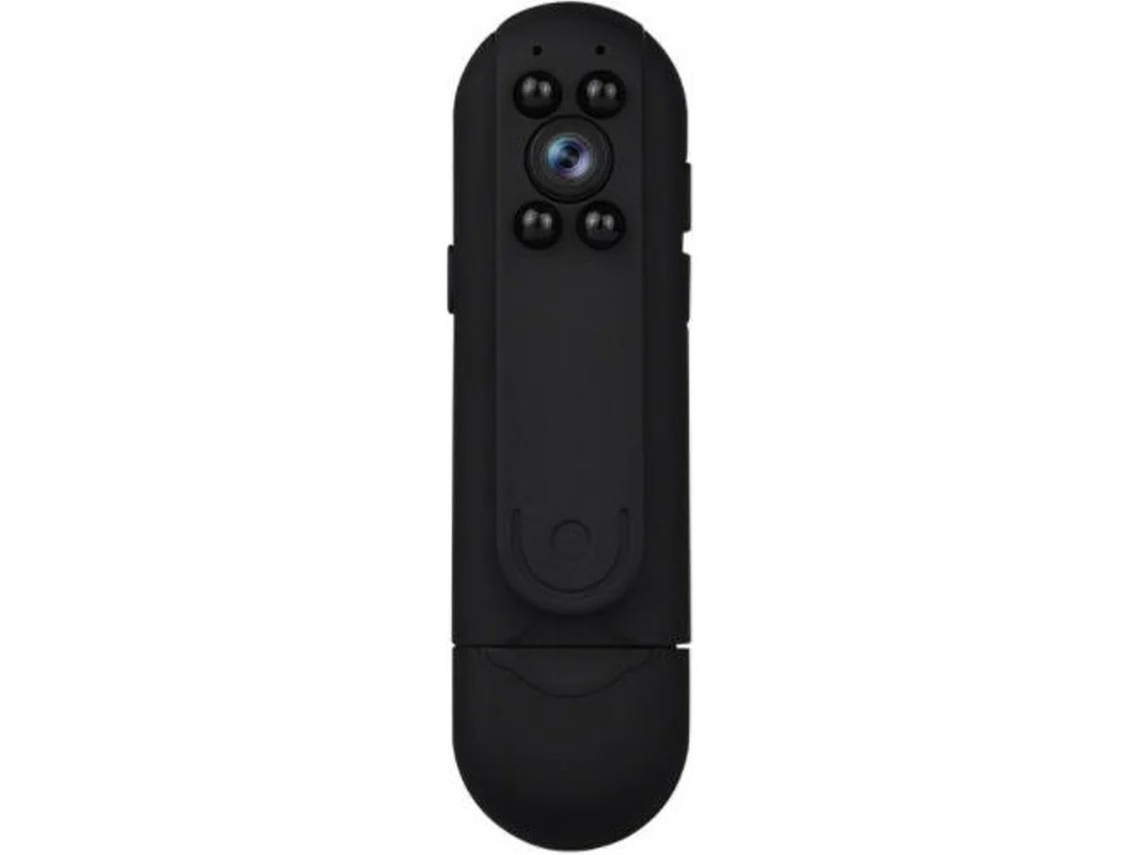 Câmera Corporal Mini Pocket Hd 1080p Com Áudio E Vídeo (preta)