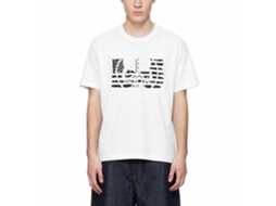 Rockinstone Peaceinwar T-shirt Skullflag Tee Size:l
