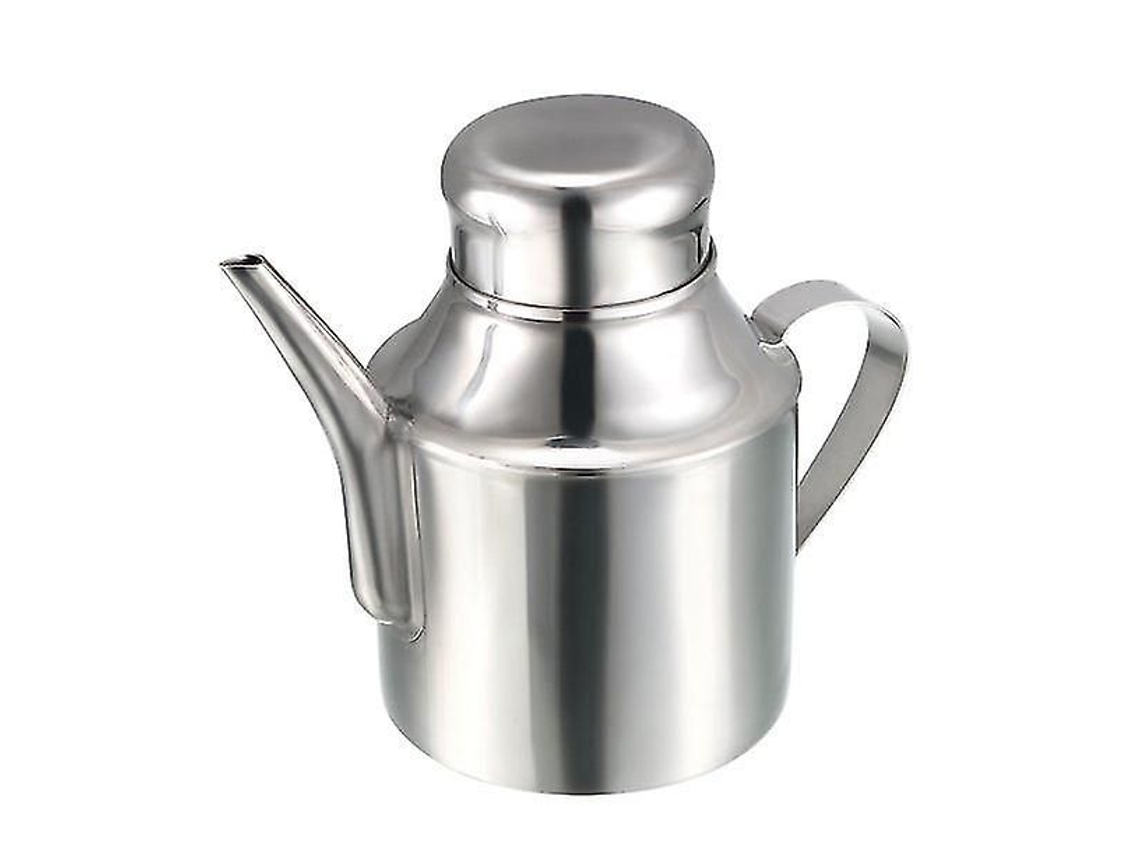 Garrafa De Óleo Com Bico Triangular Em Aço Inoxidável, 18 Oz