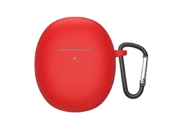 Capa De Silicone Oppo Enco R Com Fivela Vermelha Brilvibera