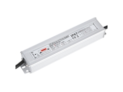 Fonte de alimentação à prova d'água IP67 para fita de LED, transformador de 100-264 V CA para 24 V CC, 30 W.