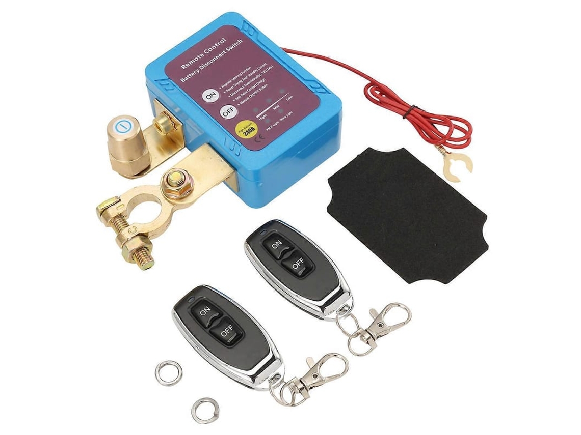 Comando Bateria Disconnect Interruptor, Automático Potência Interruptor