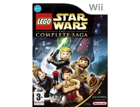 Lego Star Wars: a Saga Completa Nintendo Wii Uk Import