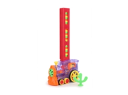 Mali brinquedo Educativo de Montagem Domino Veículo Elétrico Transparente 60pcs para Crianças 3+