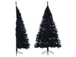 Christmas Tree, Christmas Trees Vidaxl Preto Pvc (180 Cm)