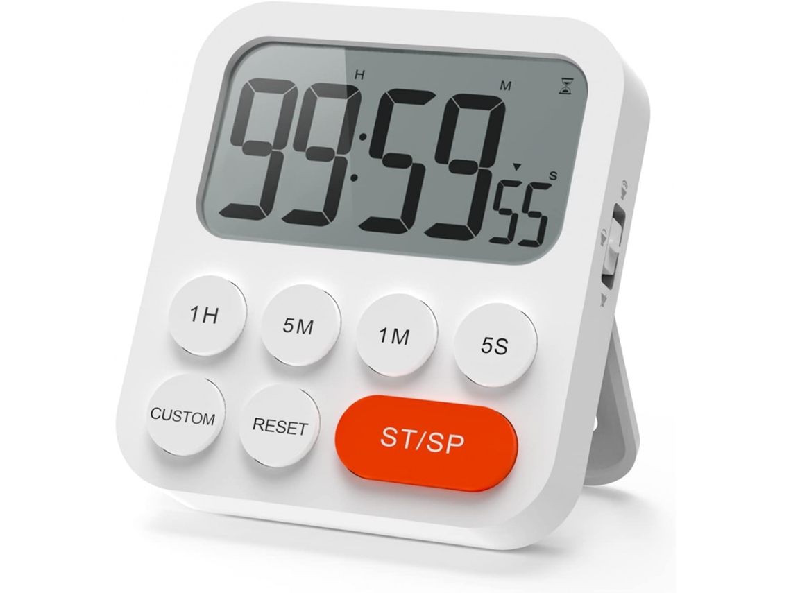 Temporizador Digital De Cozinha, Contagem Regressiva, Para Cozinhar, Assar E Controlar O Tempo Em Tarefas Domésticas
