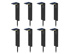 Conjunto de 8 balizas solares Ostry Lumisky de 150 lm