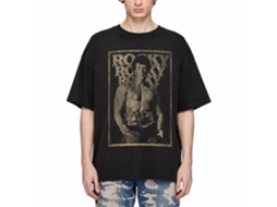Rockinstone Rocky Movie Winning Black Adult Shirt Size:m