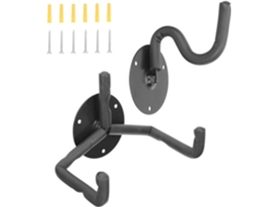 Suporte De Parede Horizontal Para Guitarra E Baixo, Compatível Com Ukulele
