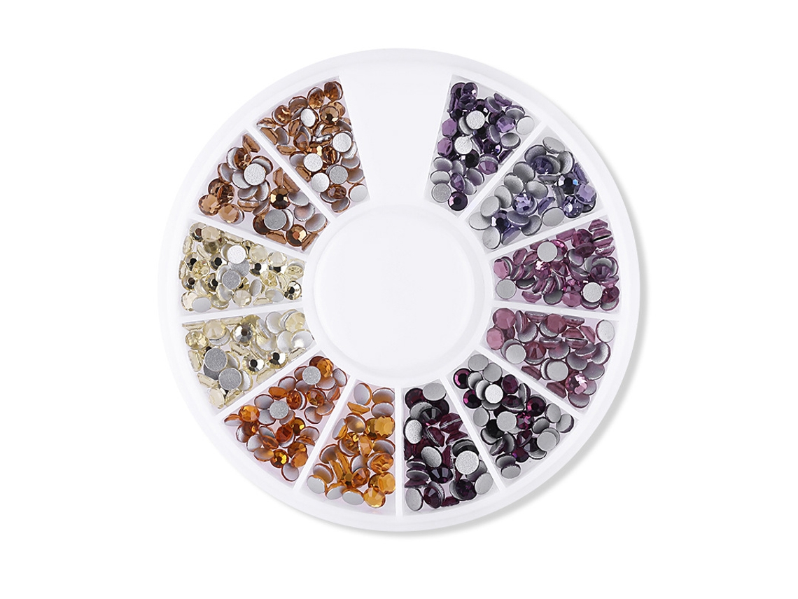 Acessórios para Unhas Decoradas com Strass, Cristais e Aplicações de Strass. MDUG