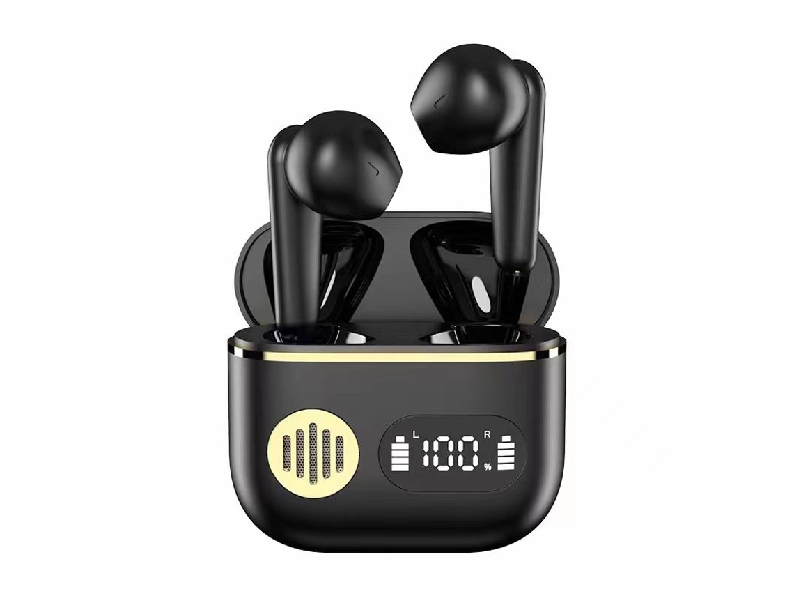 Fones de Ouvido Sem Fio Bluetooth 5.2 Fones de Ouvido Intra-Auriculares  Bluetooth Enc Fones de Ouvido com Cancelamento de Ruído com Microfone