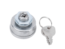 Chave De Ignicao Com Chaves Para Cortador De Grama 5 Pinos Substitui Am102551 Mtd Murray Husqvarna