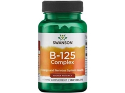 Chá SWANSON Complexo De Vitamina B-- Maior Potência (100 tabletes)