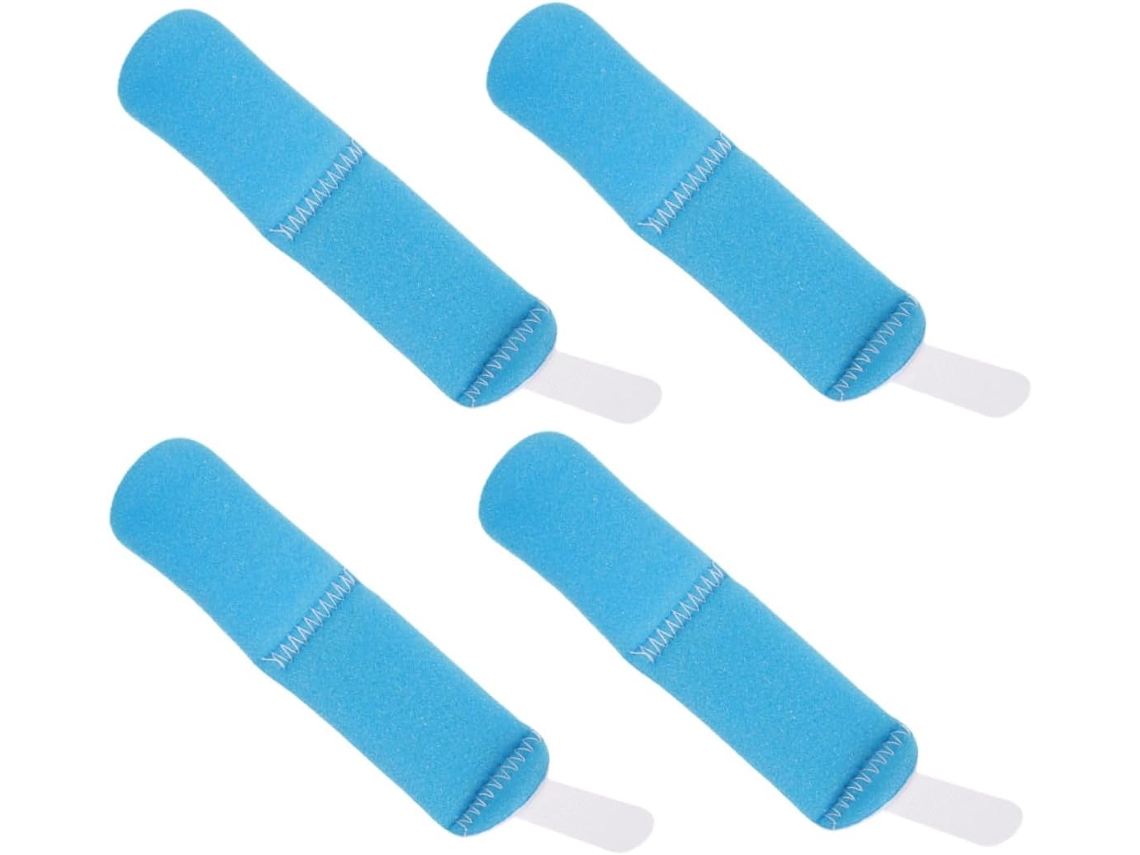 Conjunto De 4 Pulseiras Identificação Anti Perda Para Recém Nascidos, Pulseiras De Esponja Ajustáveis Para Hospitais E