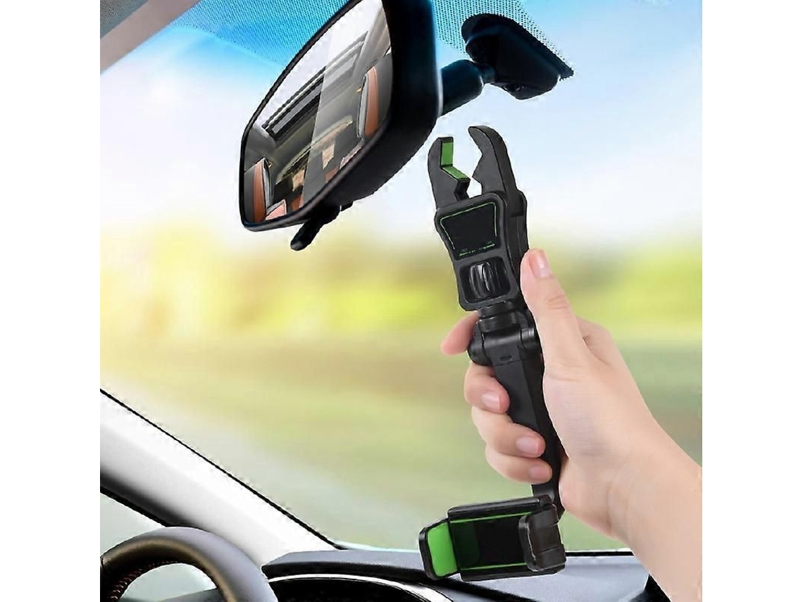 Suporte Universal Para Celular No Espelho Retrovisor Do Carro H02.