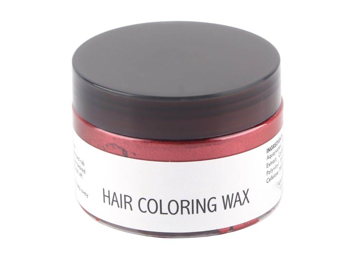 Argila De Colorir Cabelo Profissional Barbearia Cera Modeladora Estilo Tinte Diy 120g4