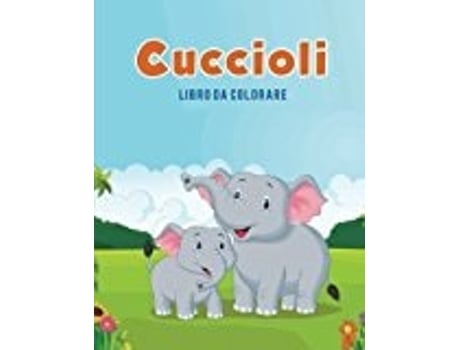 Livro Cuccioli Libro Da Colorare De Coloring Pages For Kids (inglês)