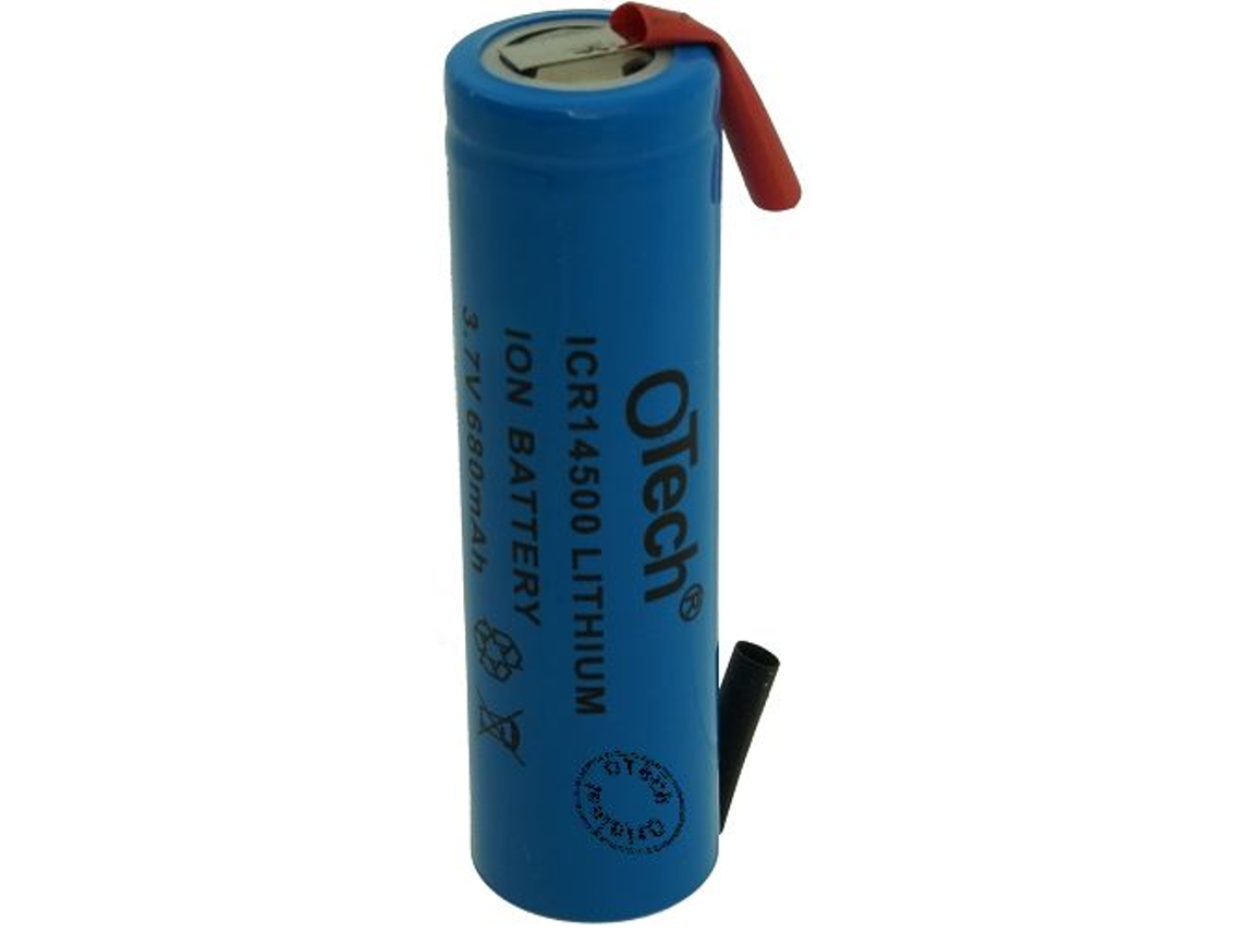 Montagem de bateria para OTECH ICR14500 OTECH