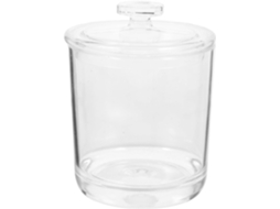 Pote De Chá Em Acrílico Transparente 350ml Com Tampa Hermética, Recipiente Para Açúcar E Doces, Ideal Para Armazenamento