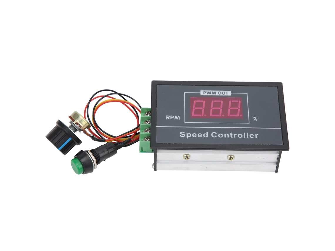 Laxiscreed Controlador De Velocidade Para Motor Dc De 6v A 48v, Regulação Fáceis De Usar