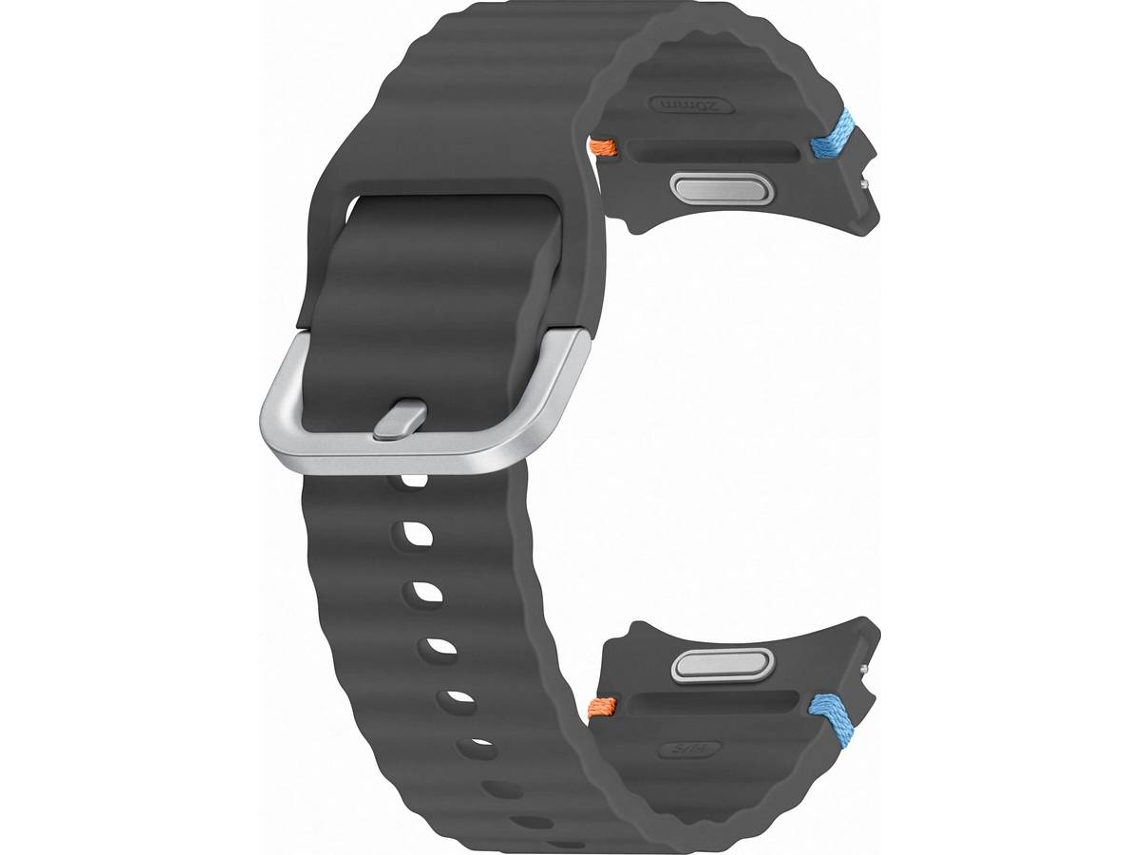 Bracelete SAMSUNG Galaxy Watch 7 Desportiva (S/M - Cinzento)