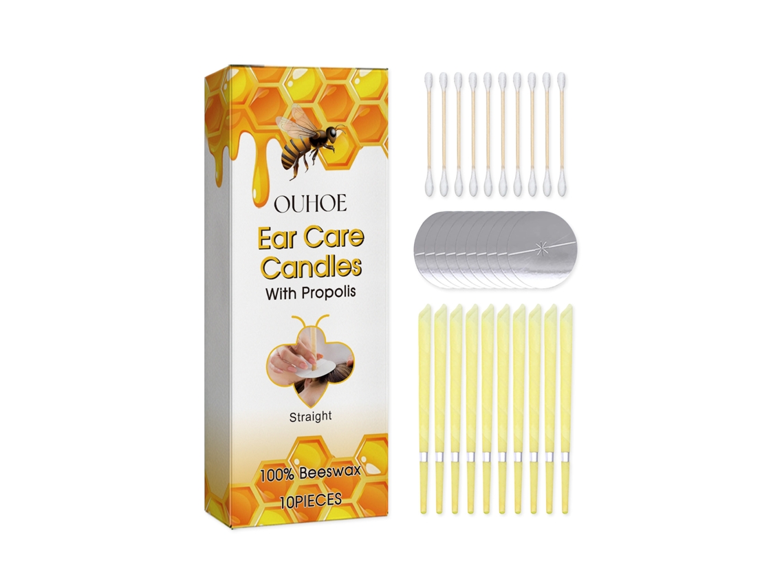 Terapia Ouvido com Velas Antigas Kit