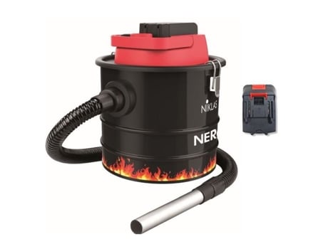 Aspirador de Cinzas com Bateria 18V NIKLAS