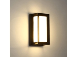 2026 lâmpada de Parede Exterior Moderna 18w Led Ip65 Impermeável 3000k para Terraço, Varanda, Entrada Interior e Exterior