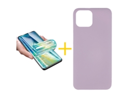 Conjunto de Película de Ecrã para iPhone 16 Plus SKYHE Roxo (1un)