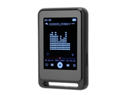 Leitor De Mp3 Com Tela Sensível Ao Toque 2,4 Polegadas, Conectividade