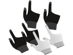 Iplusmile 3 Pares De Protetores Dedo Resistentes Ao Suor Para Jogos Em Dispositivos Móveis Design Antiderrapante E