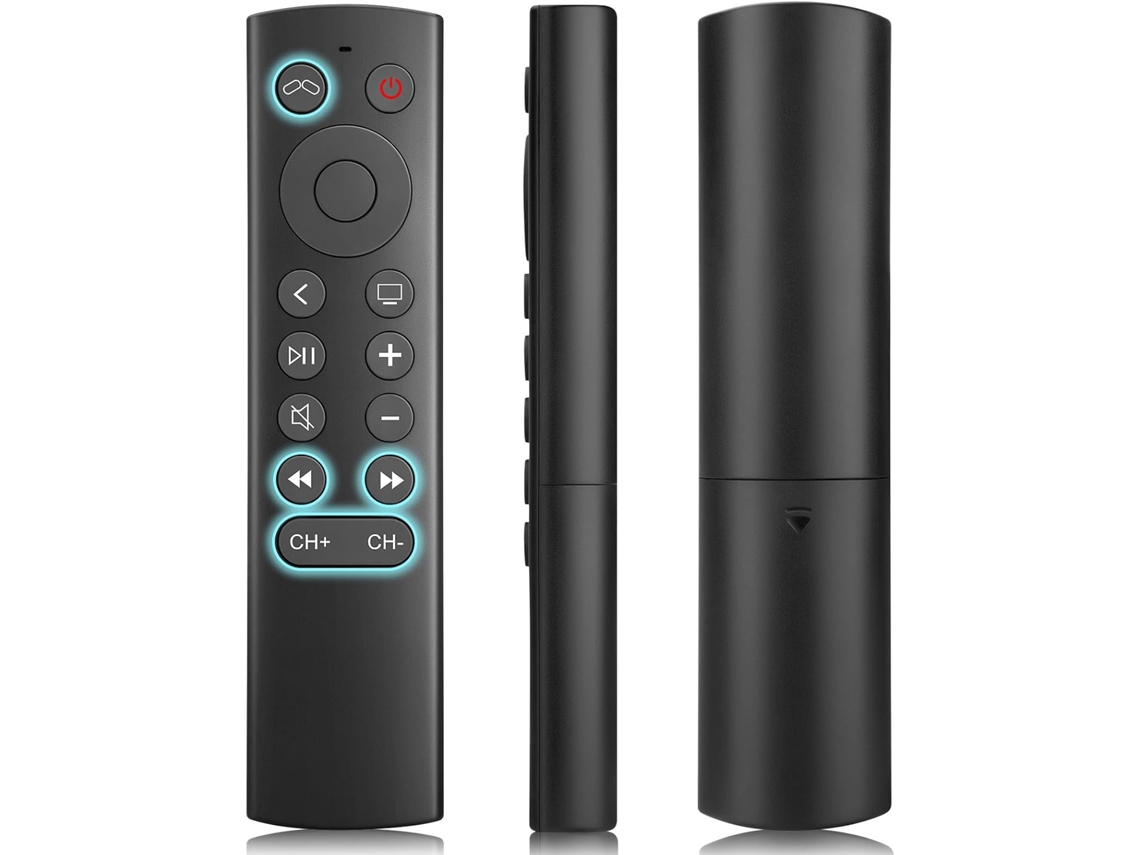 Controle Remoto Universal para TVs 4K/HD (sem controle de voz) | Compatível com diversos modelos de TV, sem