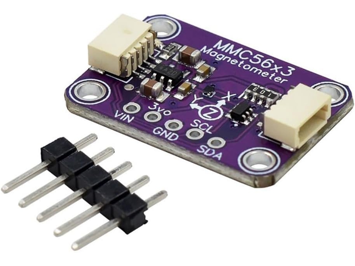 Magnetômetro Triaxial Mmc56x3 Mmc5603 Para Interface Stemma Qt/qwiic