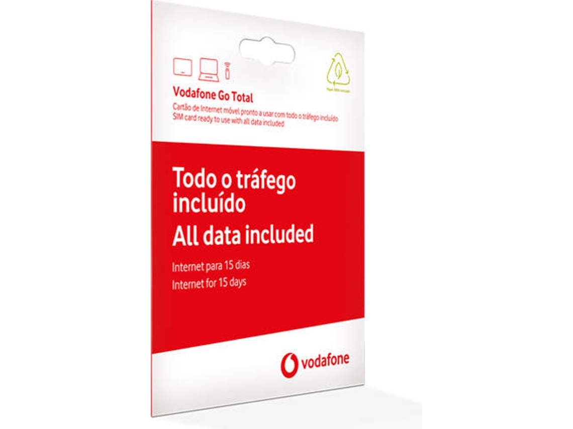 Cartão VODAFONE Go Total
