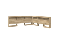 Cabeceira de Armazenamento com Cabeceira Carvalho Sonoma 180cm MAISON EXCLUSIVE