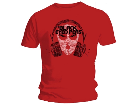 T-Shirt LOUD DISTRIBUTION Black Eyed Peas - Out Of My Mind Vermelho (Tamanho: L)