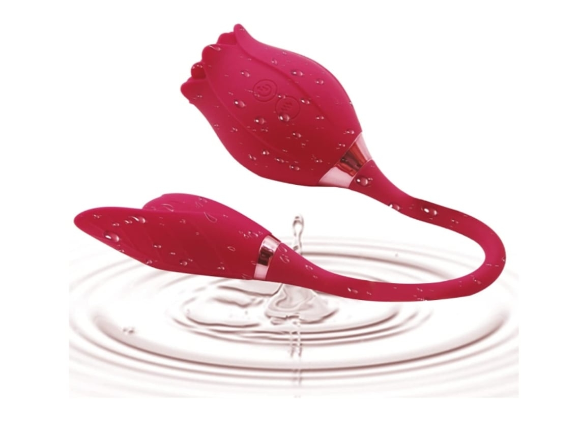 Ushion Vibrador Massageador 10 Tipos De Efeitos De Massagem 100 Impermeável Brinquedos Sexuais Presentes Para Mulheres Vermelho Ushion