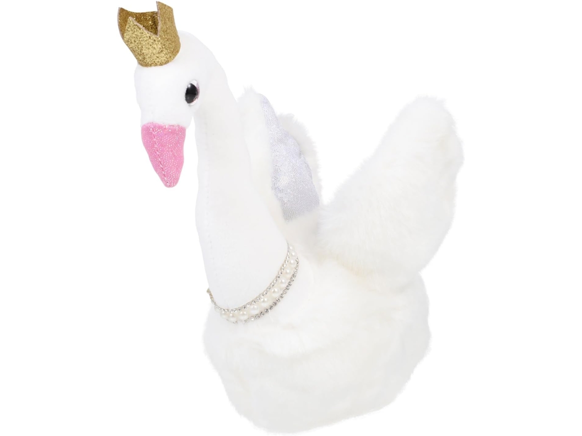 Adorável Cisne Branco De Pelúcia Com Macio Touch E Ideal Para