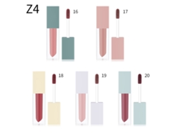 Pintalabios Líquido Mate Miss Rose Largo Duración Impermeable Batom 5pcs Herramienta Maquillaje Cosmético Z4