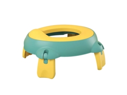 Primerox xixi Portátil para Crianças Dobrável Anti derrapante Seguro Treinamento Viagem Carro Lar Amarelo Verde