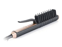 Alisador de Cabelo Elétrico 2 em 1 Cerâmico Pente Alisador de Cabelo Iônico Bisbisous AUJEZON