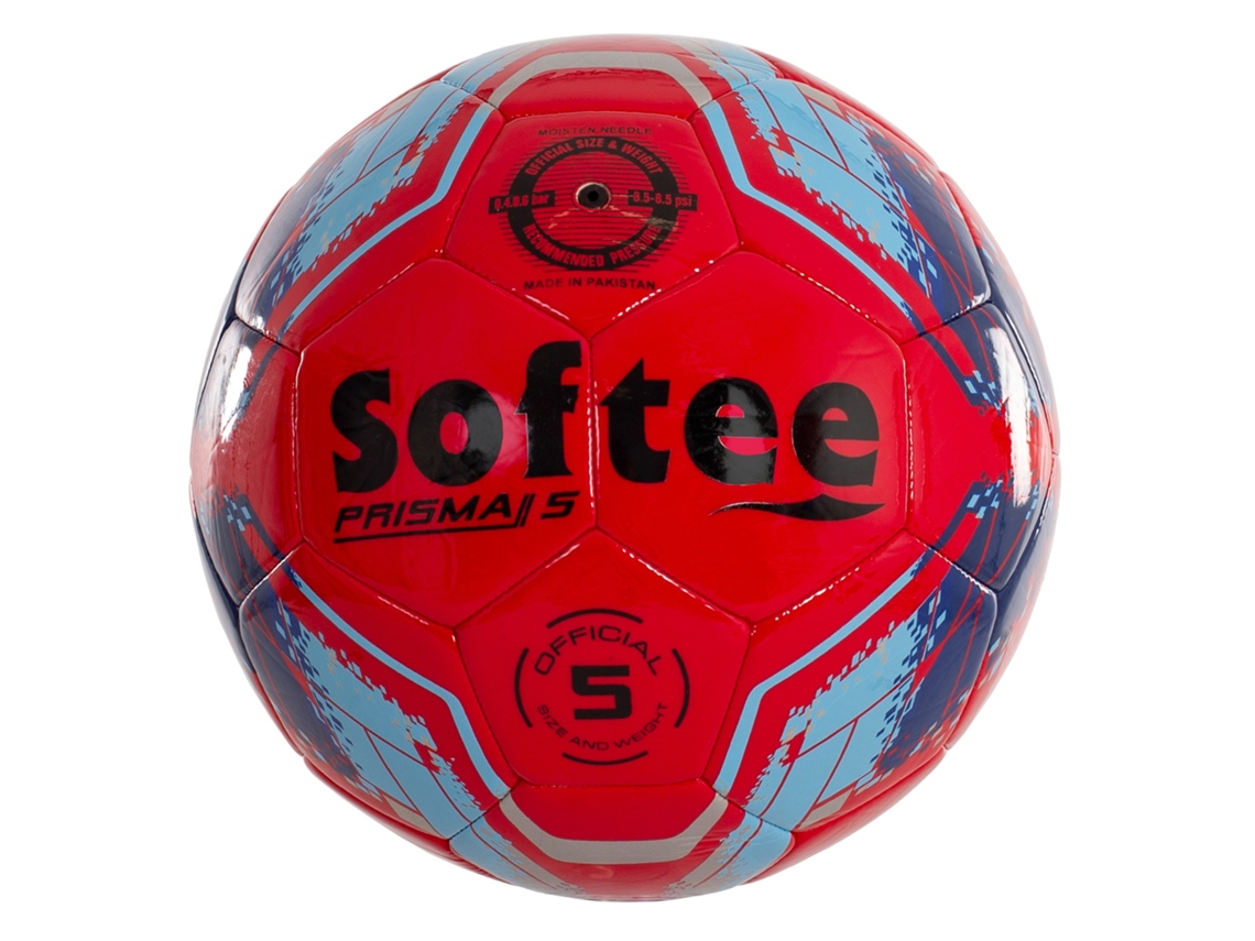 Bola de Futebol Softee Prisma Tamanho 5 Azul