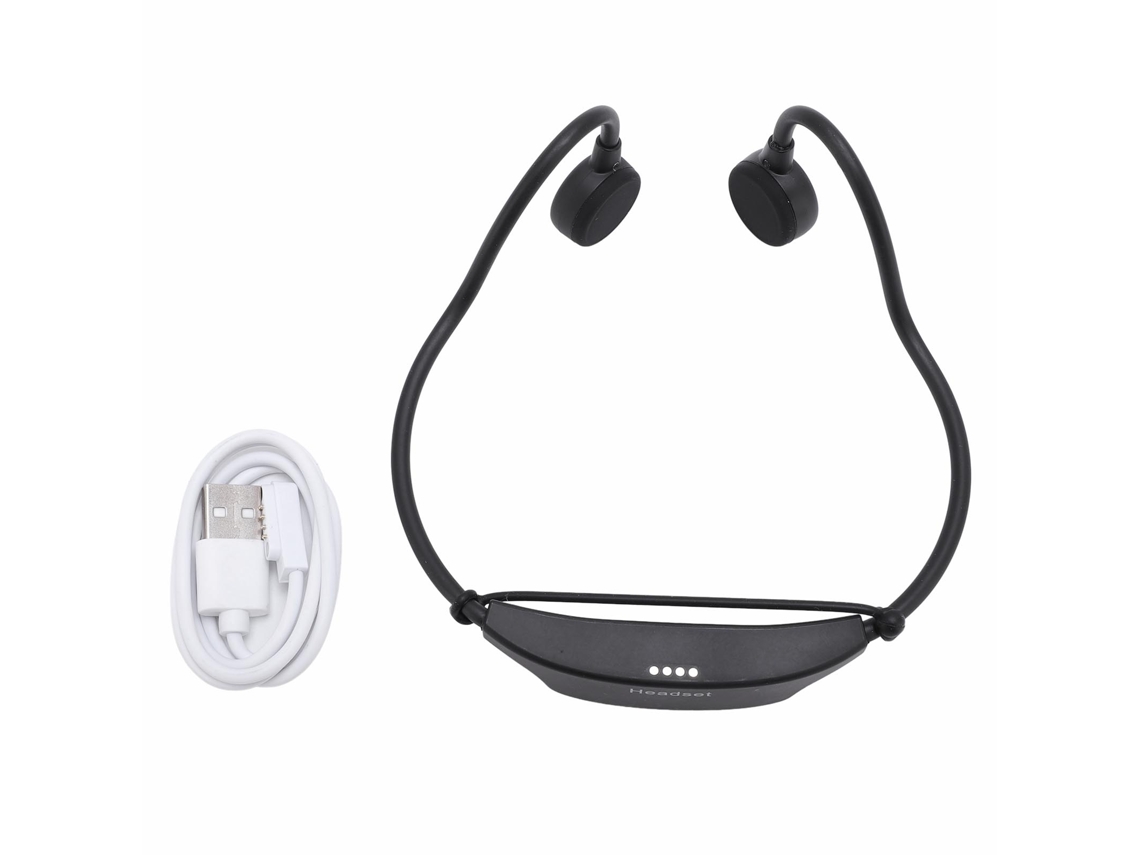 Fones de condução óssea Bluetooth IPX8, 32GB, Esportivos, Sem Fio | S/MARCA