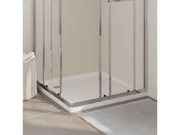 Vidaxl Base De Chuveiro Quadrada 90x90 Cm Abs