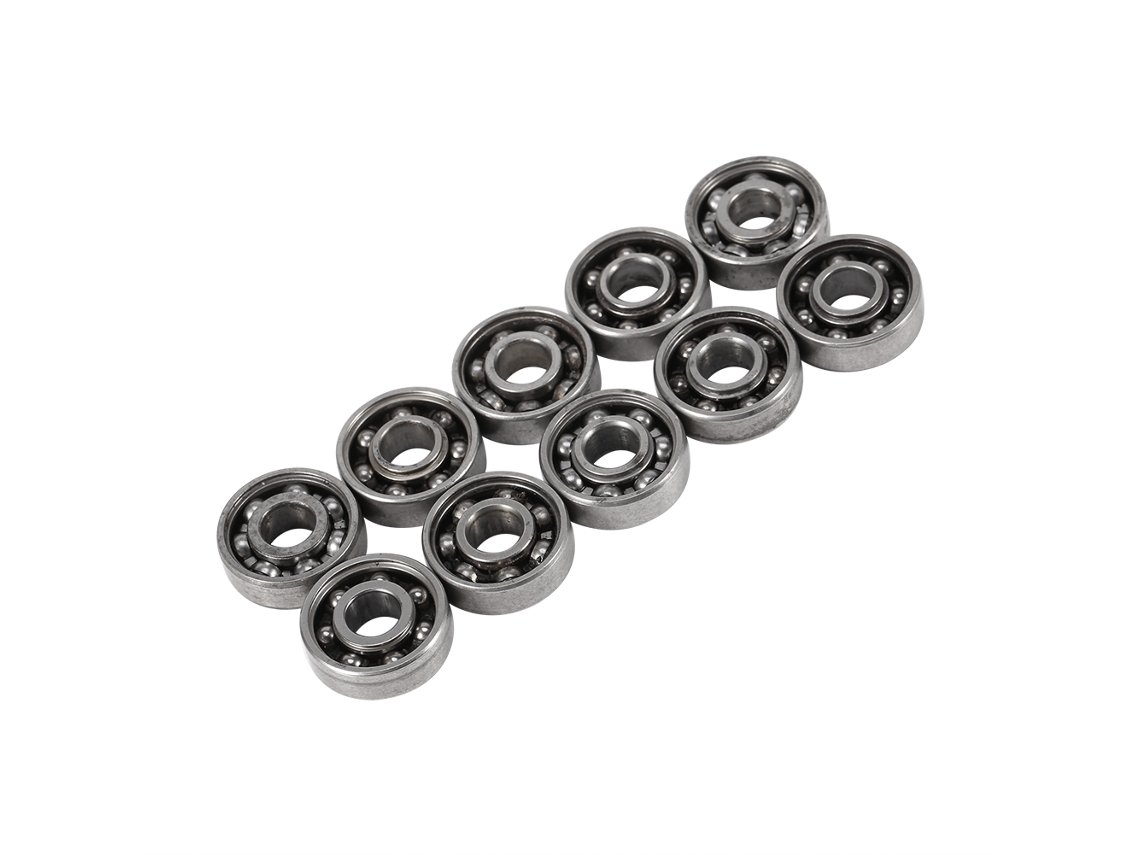 Laxiscreed Rolamentos De Esferas De Aço 608 Para Vice-cromas, Compactos E Duráveis