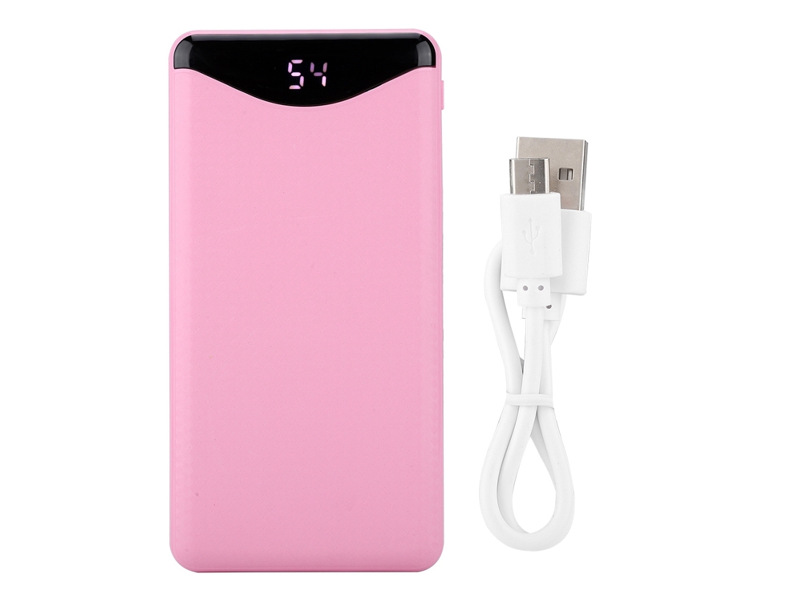 Power Bank EOOCOO, Tela Digital, Carregamento Rápido Type c, 10000mah
