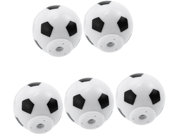 Puxadores De Armário Em Formato Bola Futebol Flutuante, 5 Peças, Em Abs, Anticolisão, Para Gavetas De Guarda Roupa
